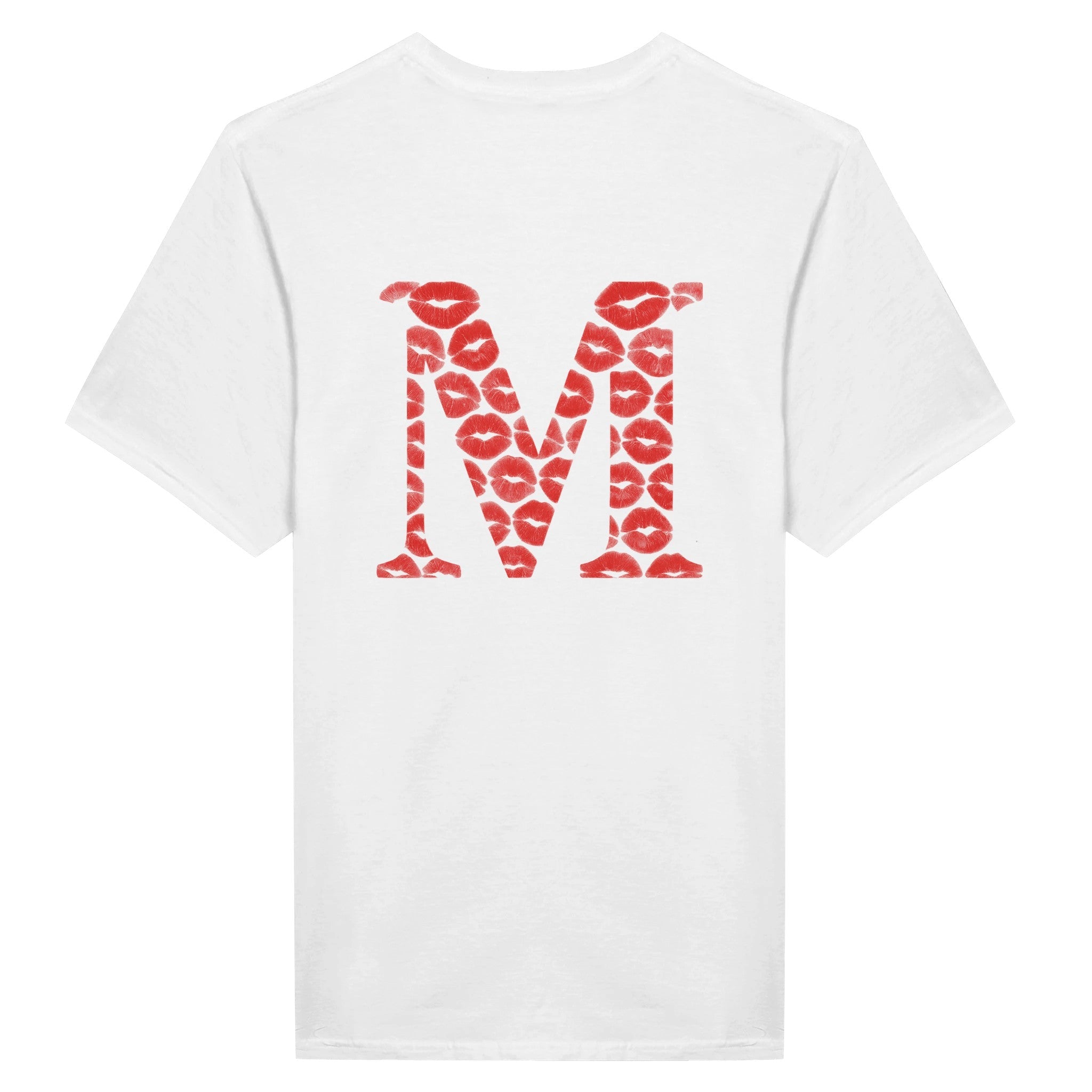 T-shirt Bisous avec Initiale
