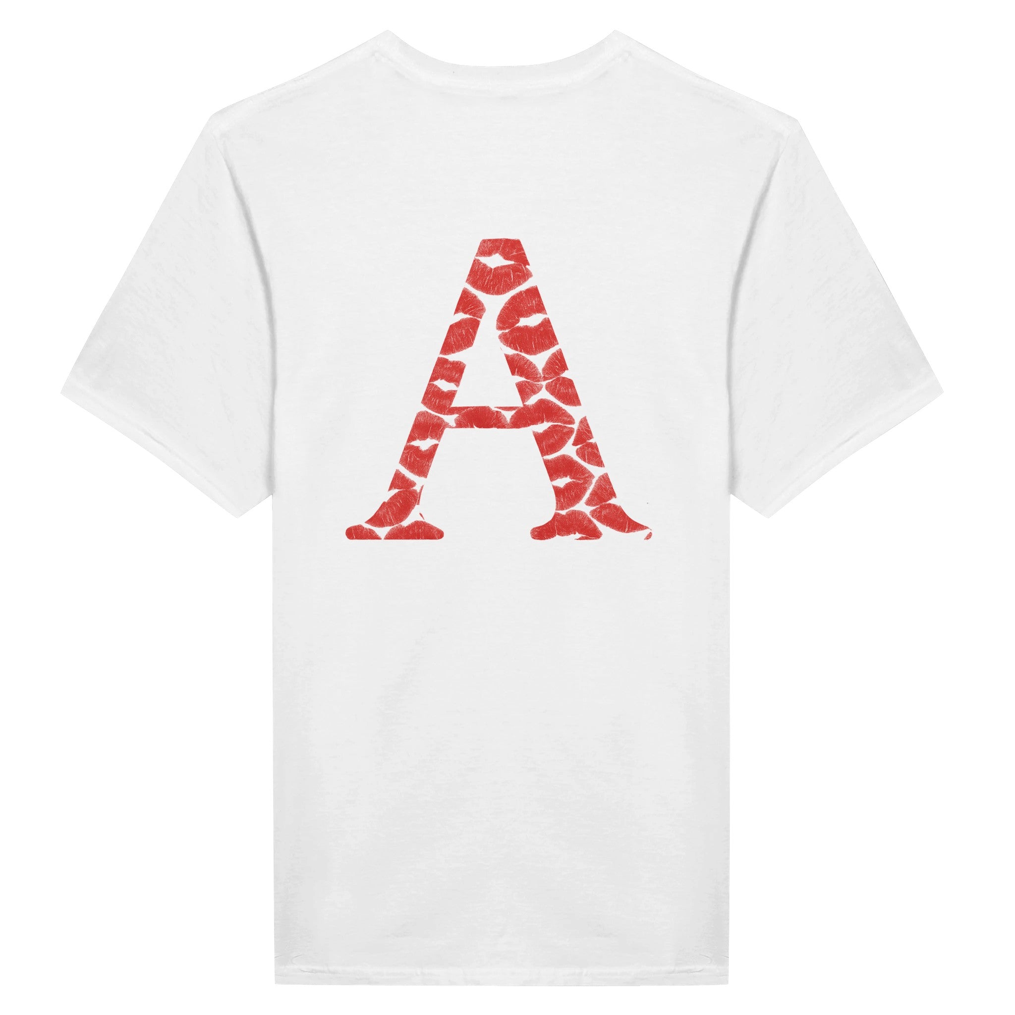 T-shirt Bisous avec Initiale