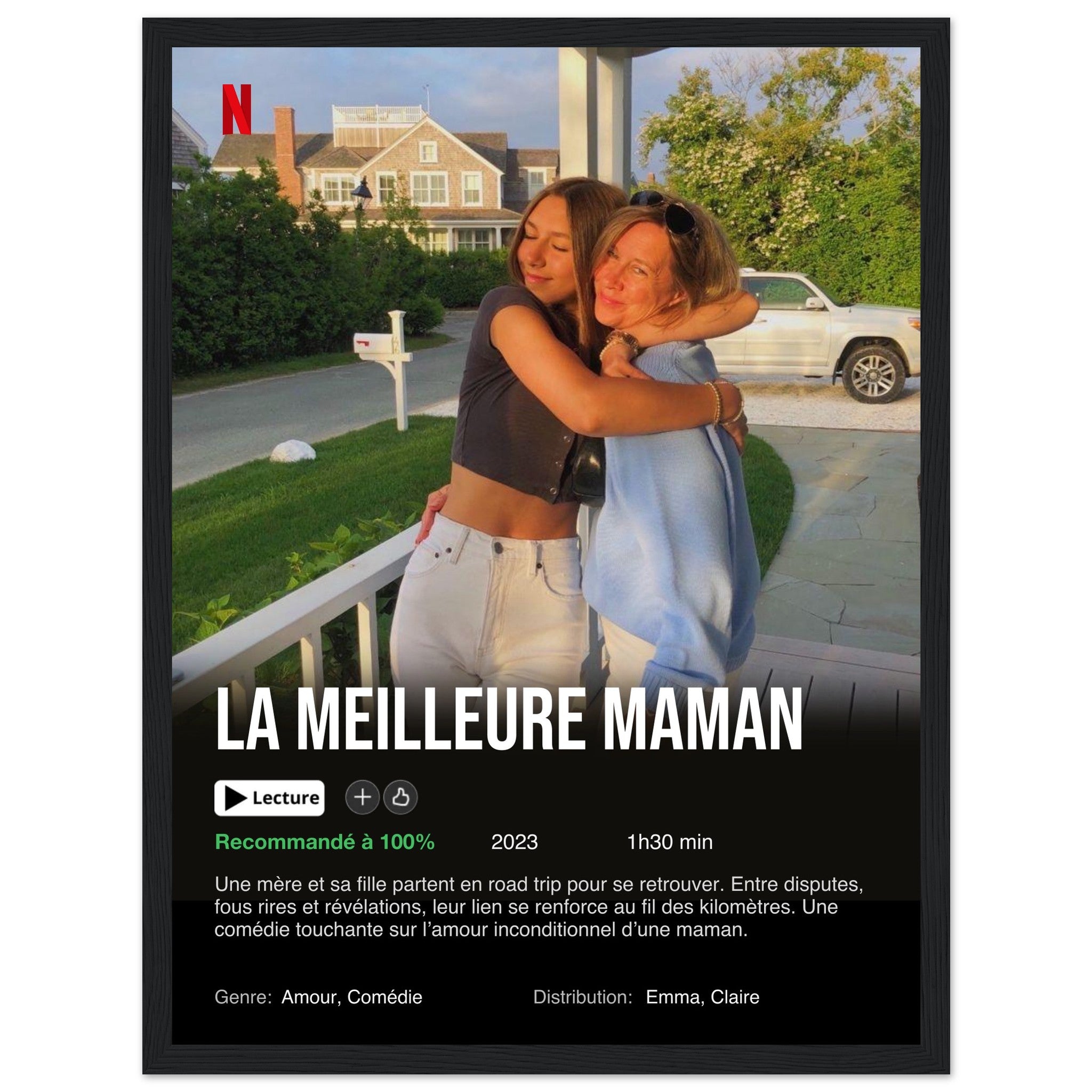 Affiche Netflix Personnalisée (Edition Maman)